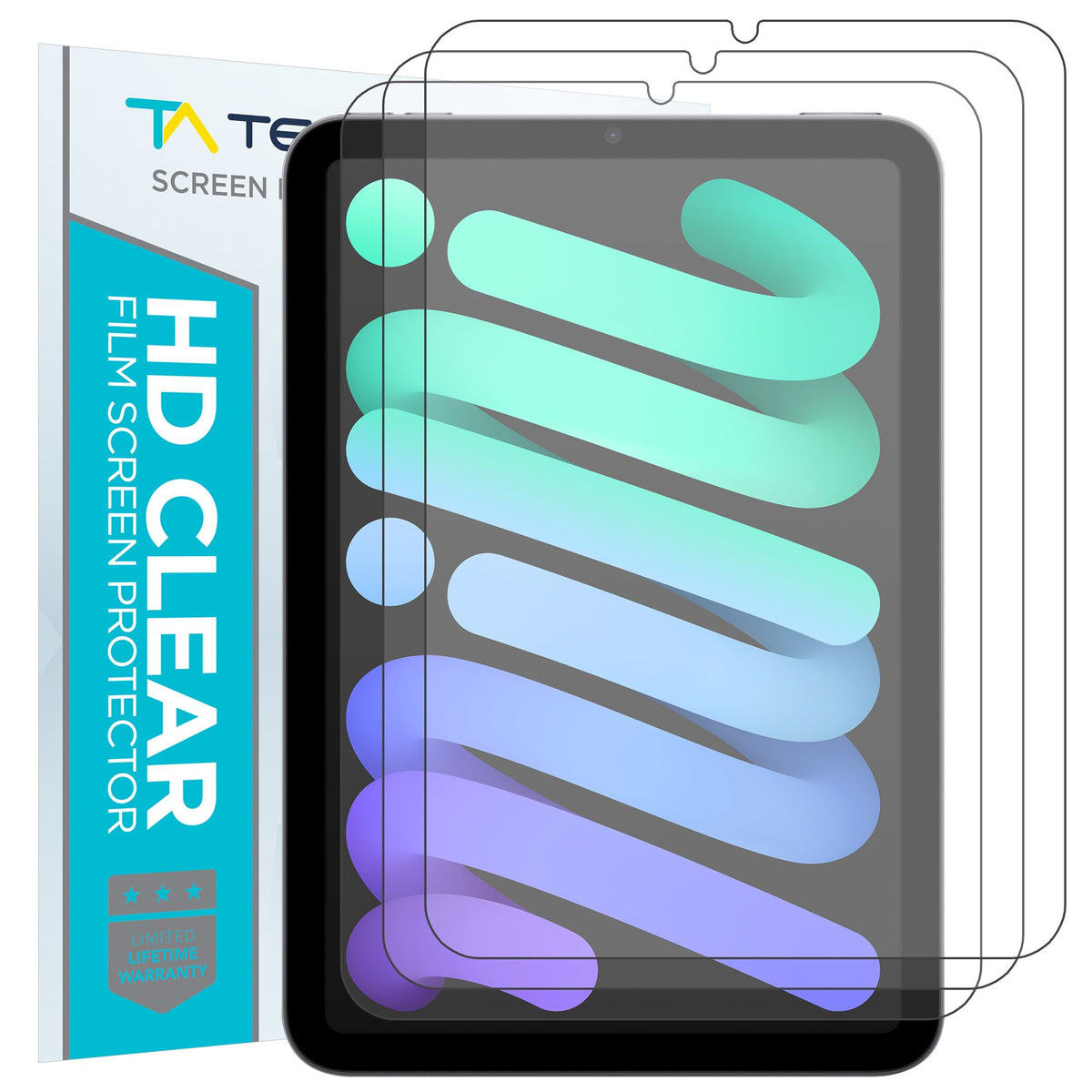 Tech Armor HD Clear Film Screen Protector Designed for Apple NEW