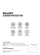 Load image into Gallery viewer, PIVOT CLEAR GLASS SCREEN PROTECTOR. FITS iPad Pro 11-inch (1st - 4th gen), iPad Air (4-5th Gen)